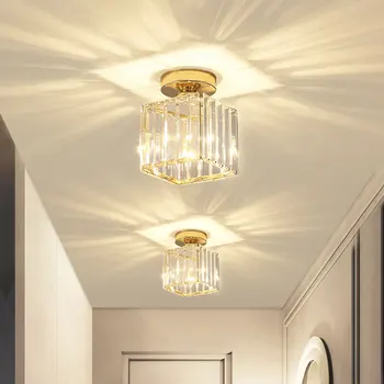Moderno da Luz de Teto de Cristal da Lâmpada do Teto para a Sala de estar, Quarto Hanging Lamp Cozinha Luminárias Corredor de Decoração de Casa  5