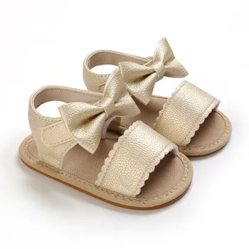 Verão mais bonito do Bebê Sandálias Infantil Menina da Sandália de Bebê Berço Sapatos de Couro PU Macio Menina Primeiros Caminhantes  5