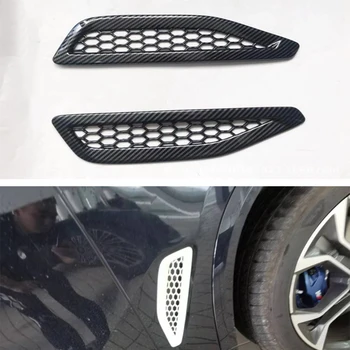 YAQUICKA Para BMW X5 2019-2022 Corpo do Carro do Lado do Fender Cover Guarnição Estilo Exterior em ABS Auto de Moldagem Acessórios 2pcs  5