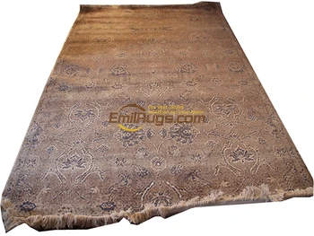 Tapete de Lã Bom feito à mão de Lã de Tricô Tapetes Antigos Vintage Mandala Área Runnerchinese tapete de aubusson  10
