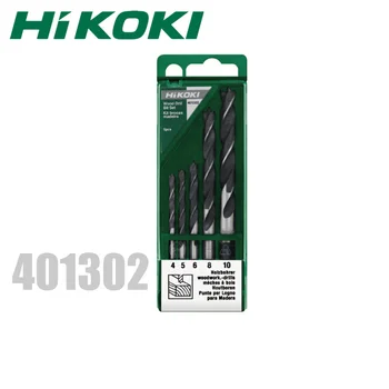 HiKOKI broca helicoidal definido para o woodworking de perfuração (5PCS) 401302  10