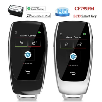 jingyuqin CF799FM Multi-idioma IOS IFM GPS Localizador Universal Inteligente, LCD de Ecrã Chave Para a BMW-Benz, Ford, Hyundai Porsche Sem  5
