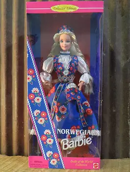 Coleção limitada norueguês Bonecas Barbie do Mundo Collcrion Anime Figura de Meninas Modelo de brincar com bonecas e Brinquedos de Presente Frete Grátis  10