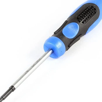 KSOL Novo Estilo Azul Preto Antiderrapante Lidar com Ímã Dica T6 de Segurança chave de Fenda Torx  10