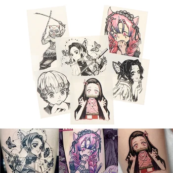 Anime Tatuagem Adesivos Cosplay Adesivo Impermeável Etiqueta Da Tatuagem Brinquedos Acessórios De Presente  0