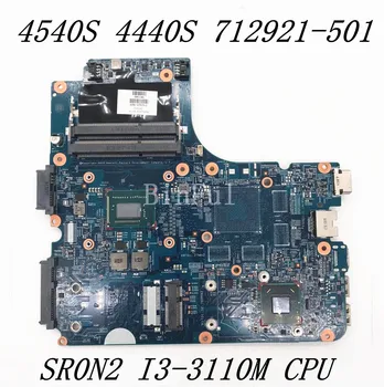 712921-501 712921-601 712921-001 placa-mãe Para o HP 4540S 4440S Laptop placa-Mãe Com SR0N2 I3-3110M de CPU de 100% a Funcionar Bem  10