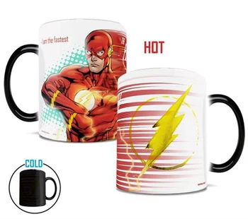 Flash o Flash ,a luz mágica caneca de café mudança de cor de chá, xícaras e canecas moring leite caneca melhor presente para seus filhos e friens  5