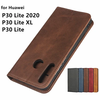 Estojo de couro Para Huawei P30 Lite Nova edição 2020 P30 Lite XL 6.15