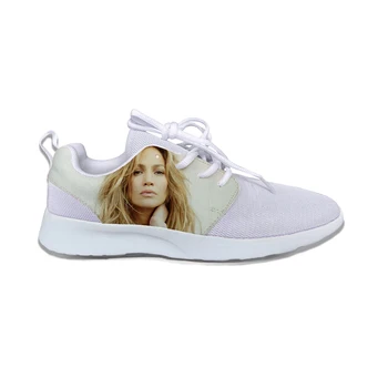 Hot Jennifer Lopez Cantando Dentro De Você Música De Me Dar A Vida Lazer Tênis Respirável Moda Malha Clássicos Sapatos De Desporto  10