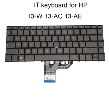 OVY luz de fundo do teclado para HP Spectre X360 13-W 13-AC 13-AE preto substituição de teclados de reparação de parte, italiano layout de preço Baixo  10