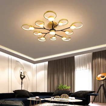 nordic luzes de teto de luminaria de led lamparas de techo luz de teto, Sala de estar, cafe hotel de jogos de cozinha  4
