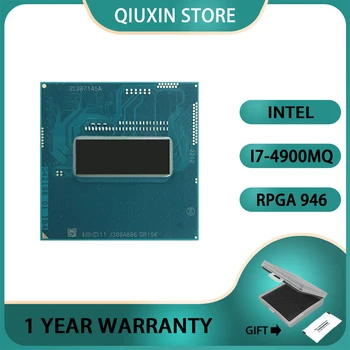 Intel Core i7-4900MQ i7 4900MQ SR15K CPU Processador 8M 47W Soquete G3 2.8 GHz Quad-Core de Oito Thread / rPGA946B  0