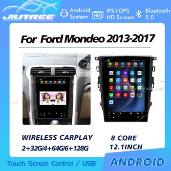 12.1 polegadas Android Rádio do Carro Para FORD MONDEO Auto-rádio Multimédia Unidade de Cabeça Estéreo do receptor GPS de Navegação  10