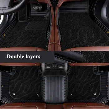 Boa qualidade tapetes! Especiais personalizados carro tapetes para BMW X3 2017-2011 F25 à prova d'água durável duplo camadas de tapetes para X3 2015  10
