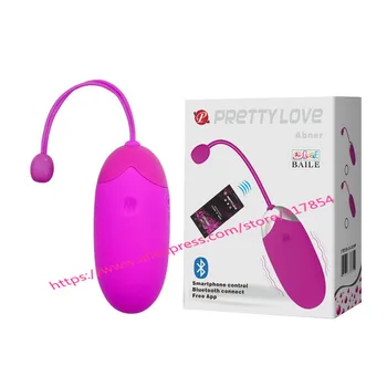 Sem fio App de Controle Remoto Vibrador Brinquedos Sexuais para a Mulher, USB de Recarga Bluetooth Bullet vibrador vibradores para as mulheres  5