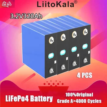 LiitoKala 3.2 V 320Ah Lifepo4 Bateria DIY 12V É Utilizado para A Isenção de Impostos da energia Solar, Sistema de Armazenamento de Veículos Elétricos  5