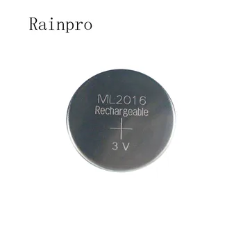 Rainpro 2PCS/MONTE ML2016 botão da bateria de 3V  2
