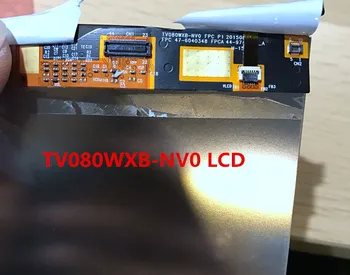 G pad F 8.0 V495 V496 TV080WXB-NV0 FPC T808 LCD de 8 polegadas 4: 3 50pin LCD a cabo número 7300100084 (E203460) 20000972-00 Tela de LCD  5