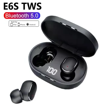 TWS sem Fio Bluetooth Fones de ouvido com Cancelamento de Ruído Fones de ouvido com Microfone de mãos-livres Impermeável Esportes Fones de ouvido  5