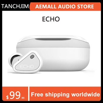 TANCHJIM ECHO TWS Fones de ouvido QCC3040 Bluetooth 5.2 APTX/APTX Adaptativa/AAC/SBC IPX4 Impermeável Fone de ouvido sem Fio Verdadeiro Fones de ouvido  5