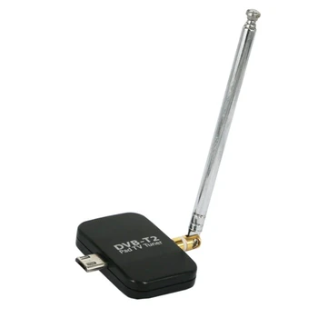 DVB T2 Micro-USB Sintonizador Receptor de TV Móvel Stick Para Tablet Android, Telefone  4