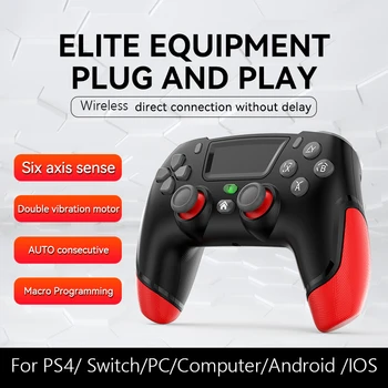 Controle de jogo sem fio Para PS4 / PC / TV Box / iOS / Android Wireless Joystick Gamepad Controlador de Jogo o Joystick Para a Nintendo Mudar NS  5