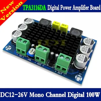 TPA3116 D2 Mono 100W Amplificador de Áudio Digital Conselho DC12-26V  5