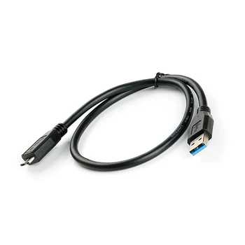 USB3 0 para Micro B Cabo de Cabos de Conexão de Acessórios disco Rígido Externo Cabo  5