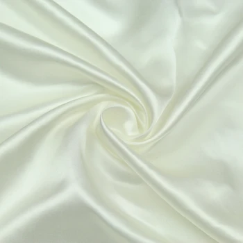 Branca de seda, de algodão, tecido de cetim de seda misturado tecido branco liso 18momme espessura,SCT356-M  4