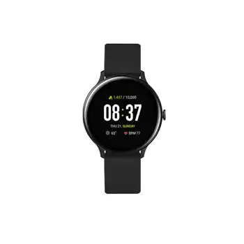 Fusão de Fitness Mulheres e Homens Rodada Pulseira de Silicone Smart Watch Montre Homme Smart Watch Mulheres  3