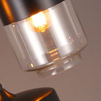moderno bola de vidro lustre de teto do diodo emissor de luz lustres projeto da lâmpada avizeler lampes suspendues ventilador de teto hanglampen  10