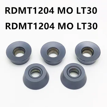 RDMT1204 MO LINN Moagem de Ferramenta para Torneamento de Pastilhas de metal duro de Torno CNC, Ferramentas de Aço Temperado Cortador Redondo Lâminas De Aço  5