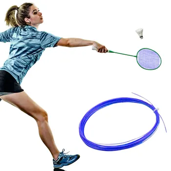 Profissional De Badminton Cadeia De Nylon De Alta Flexibilidade Raquete De Badminton De Seqüência De Caracteres Selecionado Raquete De Seqüência De Caracteres De Linha De Badminton De Reparação  5