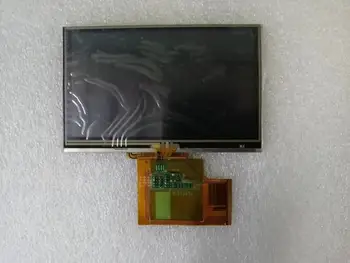 Yqwsyxl Original de 4,3 polegadas tela LCD + touch screen A043FW05 V1 A043FW05 WQVGA 480(RGB)*272 ecrã LCD  3