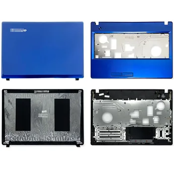 NOVO Portátil Tampa Traseira do LCD/apoio para as Mãos Para a Lenovo G580 Série Topo de Caso de Uma Tampa de C 60.4SH27.001 Azul  5