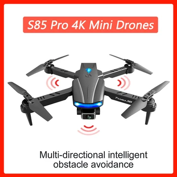 S85 RC Mini Drone 4k Dual Câmera HD Câmera de Grande Angular 1080P WIFI FPV Fotografia Aérea de Helicóptero Dobrável Quadcopter Drone Brinquedo  4