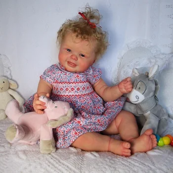 60CM Bebe Boneca Reborn Criança Boneca Urso com Gênesis Mão Pintura 3D de Alta Qualidade a Pele com Veias Visíveis Brinquedos para Chilren  5