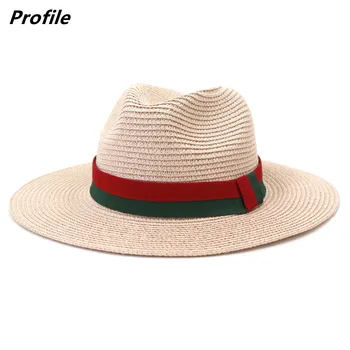 Melancia vermelho do chapéu de palha do chapéu de sol ao ar livre chapéu de sol de chapéu de palha à beira-mar protetor solar chapéu, chapéu de sol de primavera e de verão, estilo Britânico  10