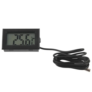 NOVO LCD Digital Termômetro indicador da Temperatura da Sonda de Sensor de -50°C A +110°C Intervalo de  2