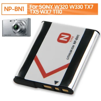 Substituição Câmera Bateria NP-BN1 Sony WX30 TX100 TX10 WX9 WX7 WX50 T110 classificação de cor t110d W520 TX55 WX7 WX100 J10 J20 TX20 TX66 de 2,3 Wh  4