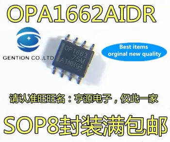 10pcs 100% original novo em stock OPA1662 OPA1662AIDR OP1662 SOP-8 amplificador operacional chip chip  3