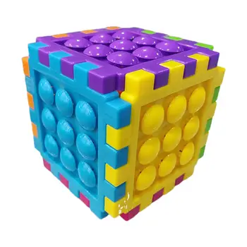 Crianças Cogumelo Unha quebra-Cabeças Brinquedos Criatividade de Brinquedos Educativos, a Forma Geométrica de DIY Botão de Jogo de Correspondência para Meninas Meninos Presentes  5