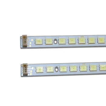 Novo 2 PCS/monte 60LED 478mm retroiluminação LED strip para LG 37LV3550 37T07-02a 37T07-02 37T07006-Y4102 73.37T07.003-0-CS1 T370HW05  3