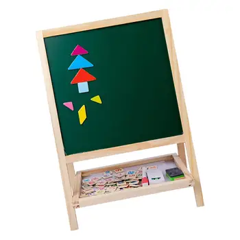 De madeira mesa de Desenho de Conjunto Desenho Cavalete de Aprendizagem, Brinquedo Educativo Pé do Cavalete para Meninas, Crianças pequenas, Crianças Menino de Presente de Aniversário  5