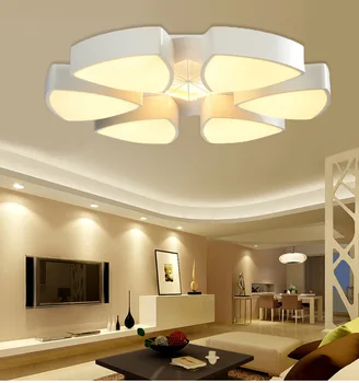 triângulo de ferro, lâmpada de teto LED sala de estar moderno e minimalista LED sala de jantar, quarto de estudo lâmpadas da luz de teto ZA81510  5