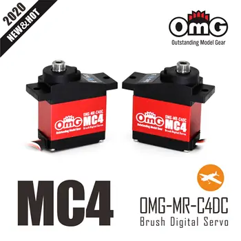 OmG MR-C4DM 4.8-6.0 V 0.13 seg Núcleo de Metal Gear digital Ajuste para espuma de avião, Lightwood aeronaves  10