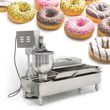 Donut Máquina Automática De Linha De Montagem Donut Fritadeira, Máquina De Donut Que Faz A Máquina  5