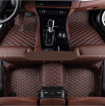 Especiais personalizados carro tapetes para a Mercedes Benz GLC 2020 impermeável do carro tapetes para GLC 2019-2015  10