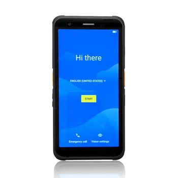 X5P Portáteis PDAs Android de 10 4G 64G Robusto Terminal 1D 2D Leitor de Código de Barras WiFi 4G BT GPS PDA Scanner de código de Barras  2