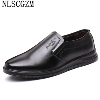 Sapatos de Couro preto Homens italiana, Sapatos Casuais para o Homem 2022 Oxford Homem Sapatos de Alta Qualidade Zapatos Casuales De Hombre احذية رجالية  5